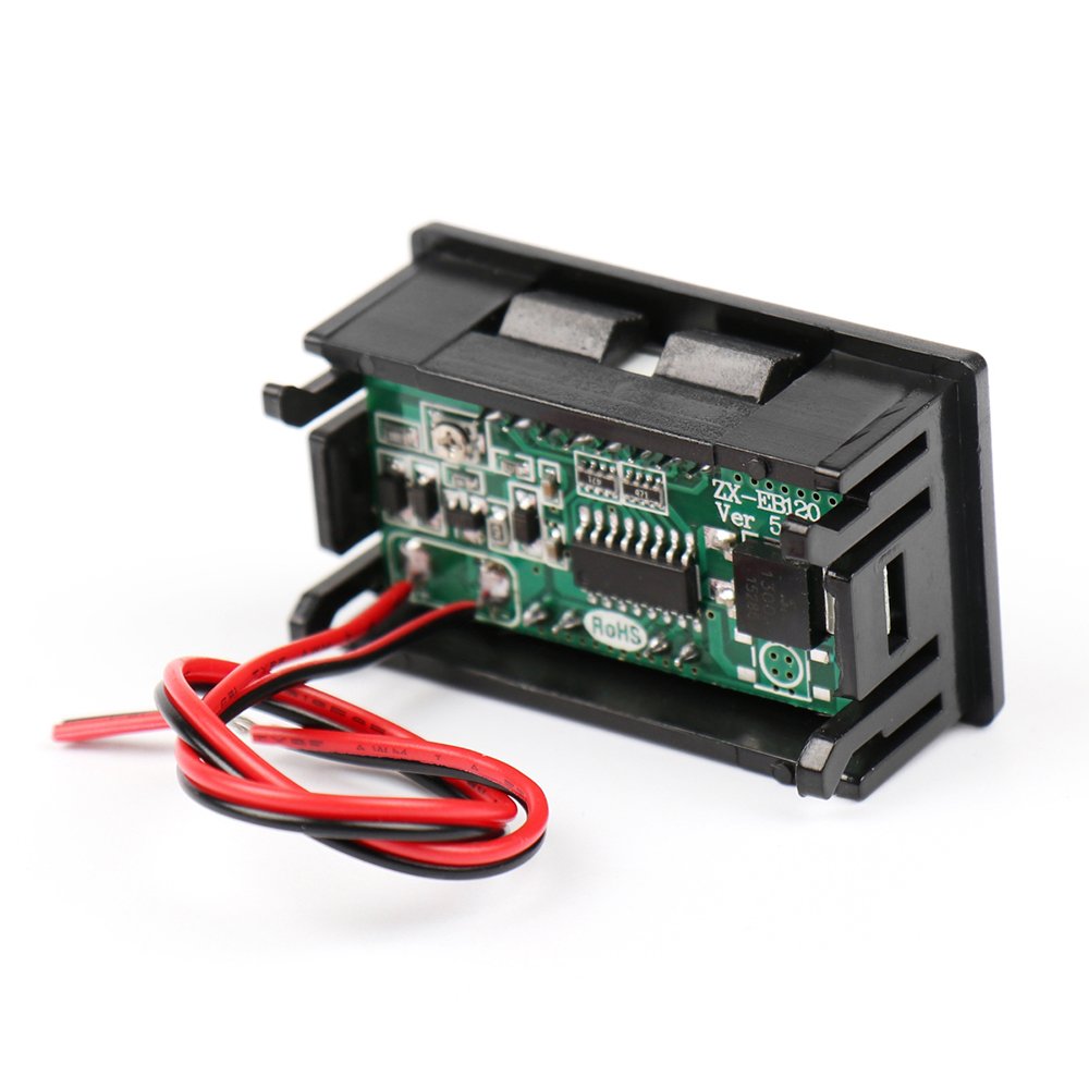 Car Battery Charge Level Indicator 12V 24V 36V 48V 60V Lithium Battery Capacity Meter Test Display LED Tester Voltmeter