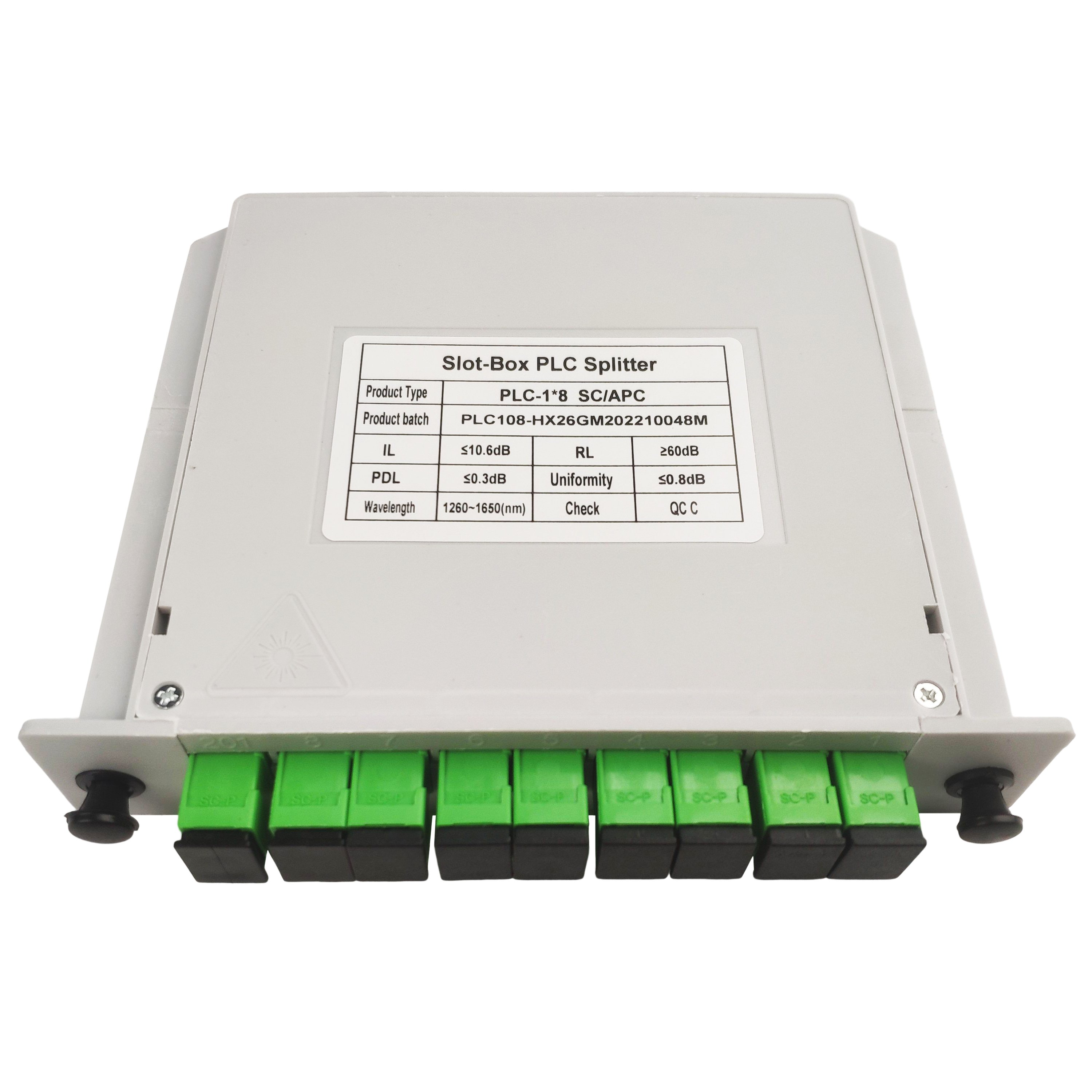 Support customization service 1x4 1X8 SC FC chassis cassette LGX box Single Mode fat fbt fc/apc optic fiber splitter