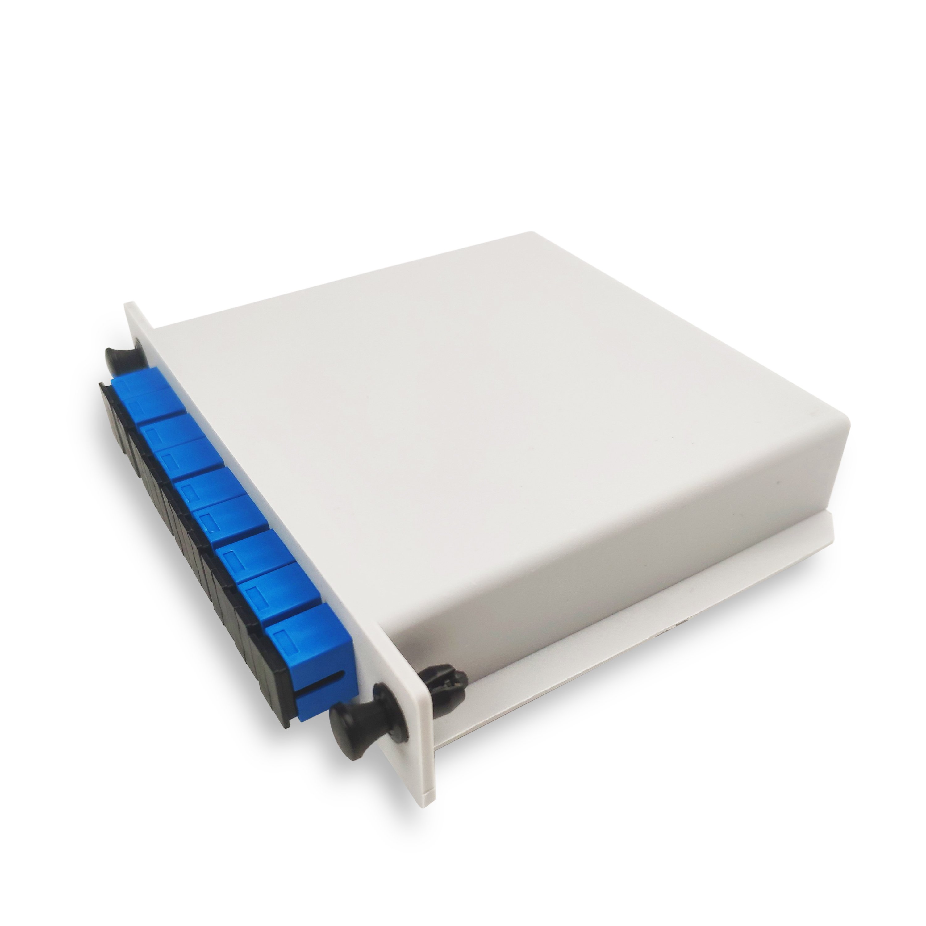 Support customization service 1x4 1X8 SC FC chassis cassette LGX box Single Mode fat fbt fc/apc optic fiber splitter