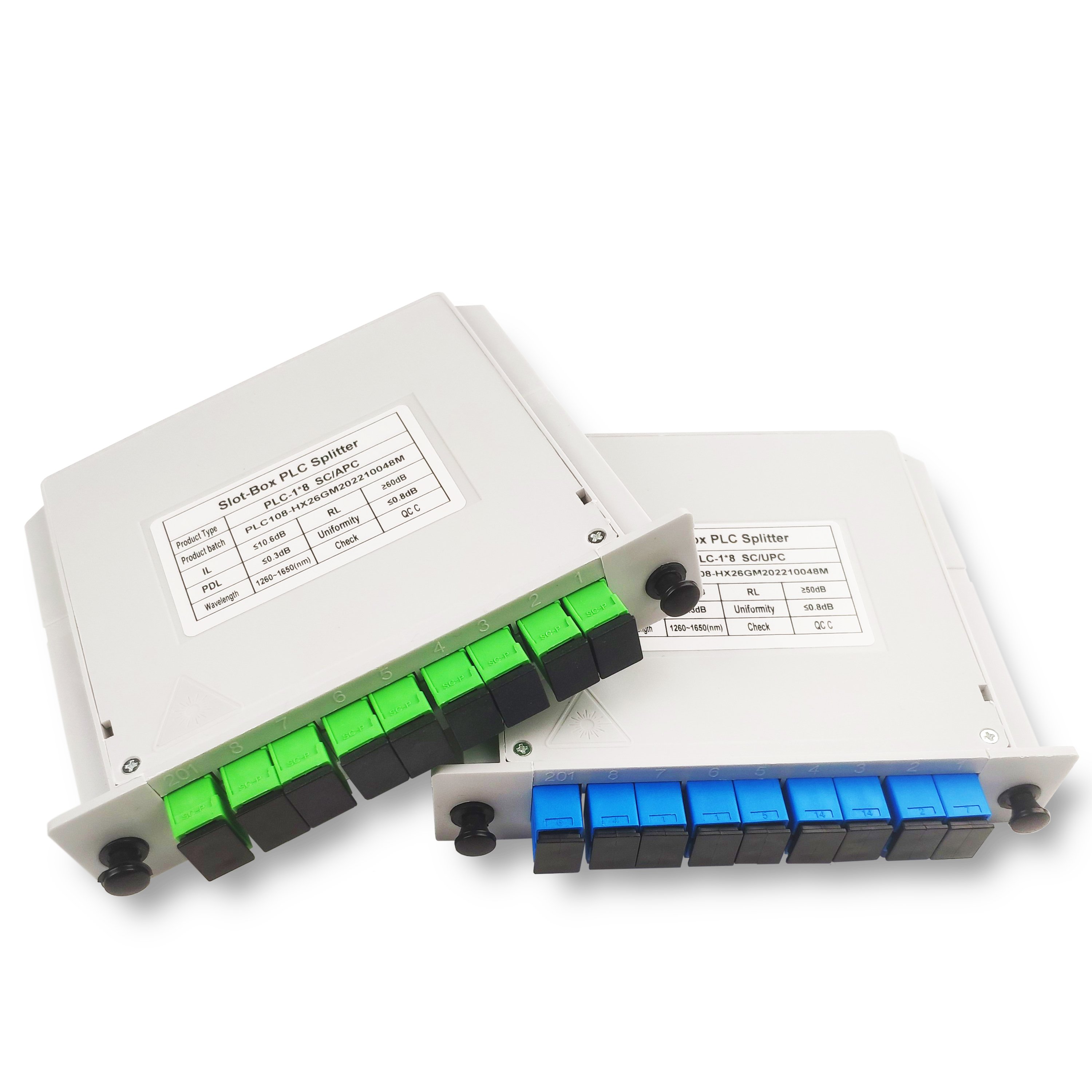 Support customization service 1x4 1X8 SC FC chassis cassette LGX box Single Mode fat fbt fc/apc optic fiber splitter