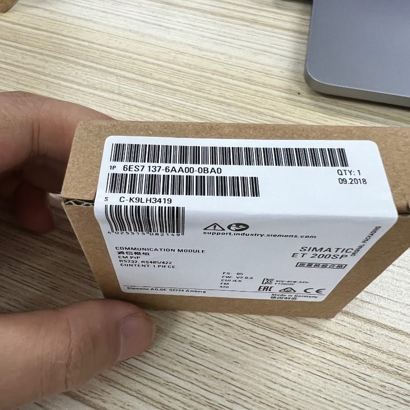 PLC 6ES7136-6BA00-0CA0 SIMATIC DP ET 200SP Digital input module Brand new and original in stock plc pac dedicated controllers