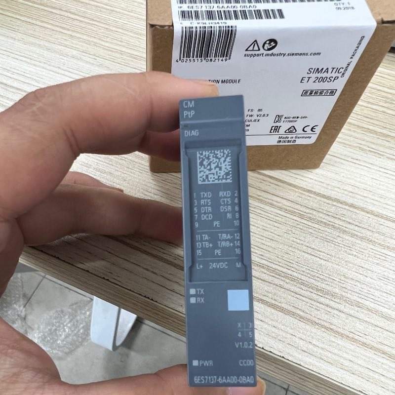 PLC 6ES7136-6BA00-0CA0 SIMATIC DP ET 200SP Digital input module Brand new and original in stock plc pac dedicated controllers