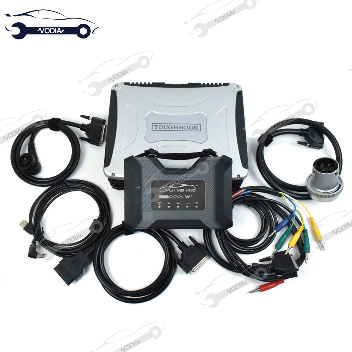 Read To Use cf19laptop Super MB Pro M6 For b-enz Car/Truck DOIP Diagnostic Tool MB STAR m6 Diagnostic&Programming Full System