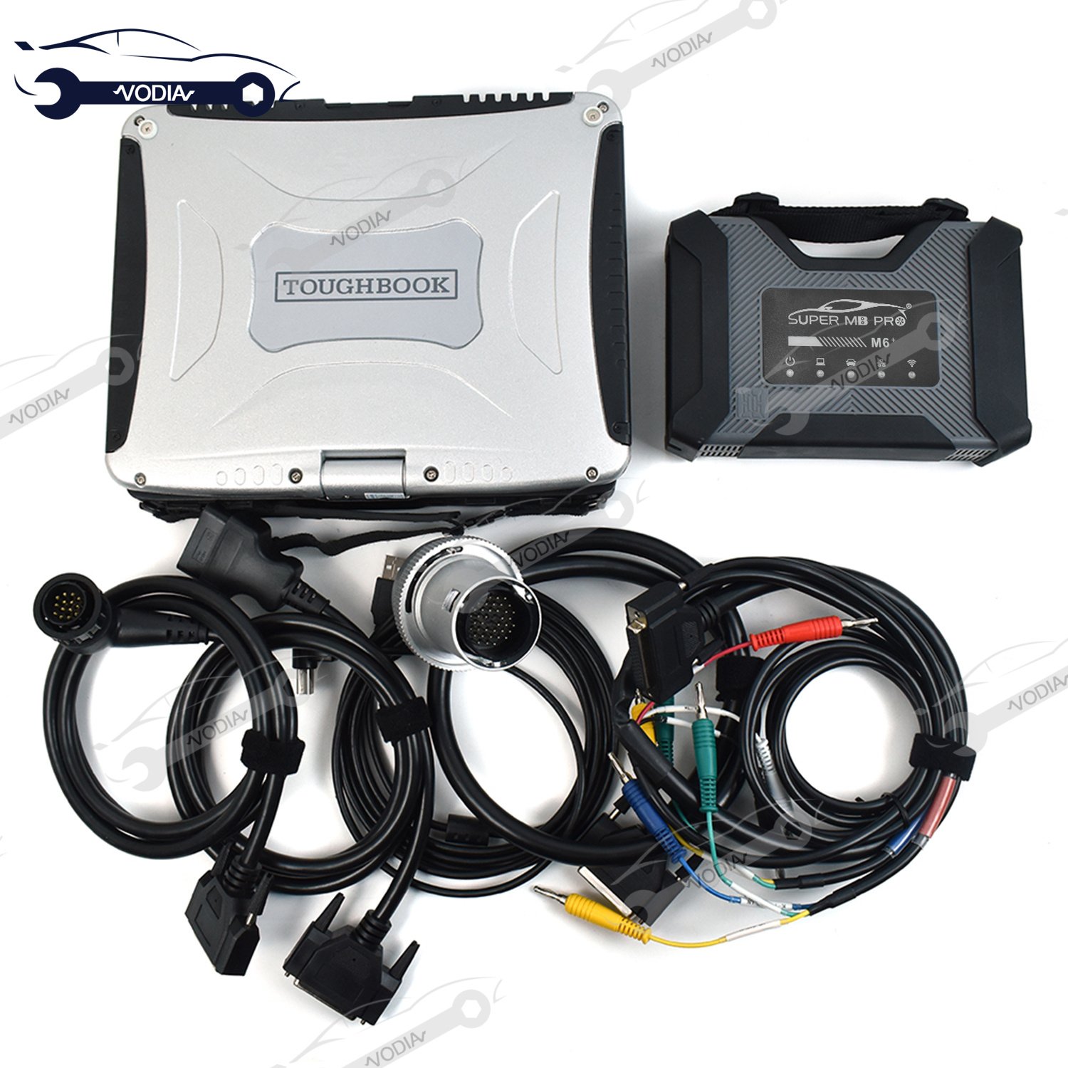 Read To Use cf19laptop Super MB Pro M6 For b-enz Car/Truck DOIP Diagnostic Tool MB STAR m6 Diagnostic&Programming Full System