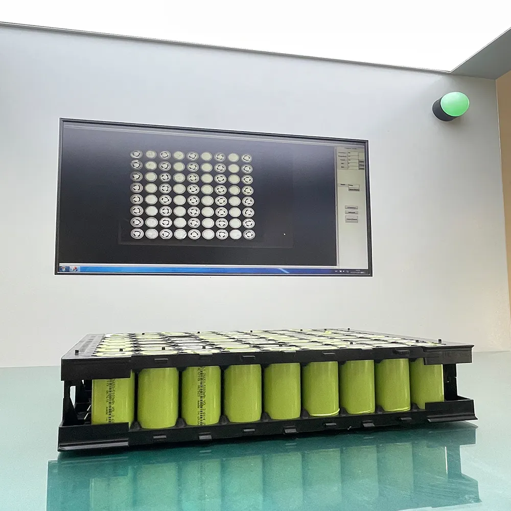 Battery detector Electrode Tester Positive Negative CCD Tester Battery Pack Visual Inspection System For Cylindrical Battery