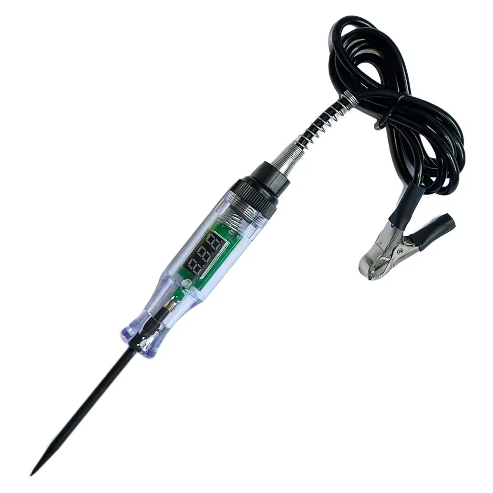 Automotive circuit battery tester digital display 6V12V24V48V maintenance fuse electronic detection electric detector