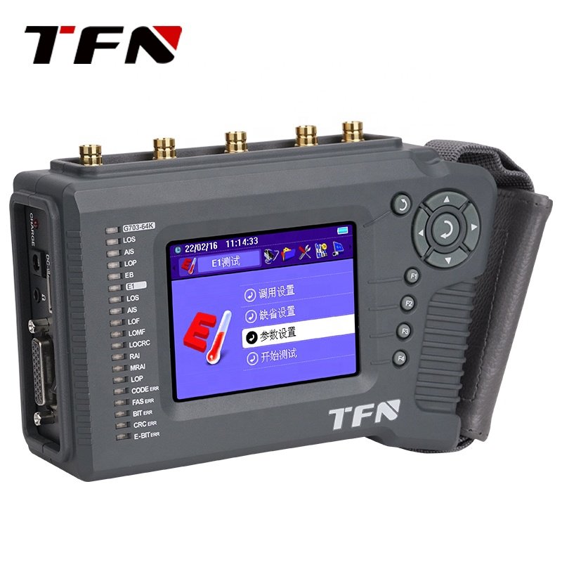TFN T1000M(T) E1+Jitter+G.703-64k Tester 2M Data E1 BER Tester