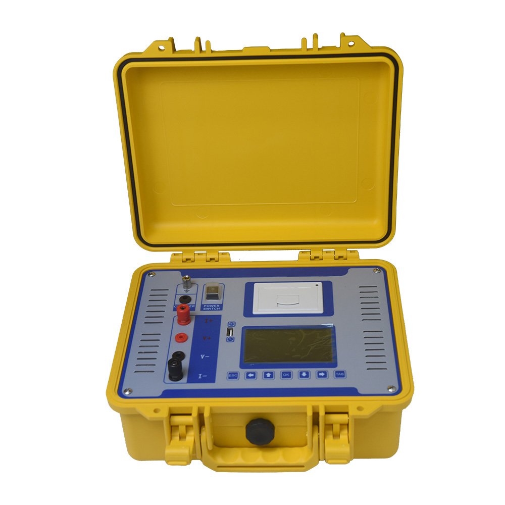 JHD2510 10A Portable Transformer Winding Direct Current Meter Digital Micro Ohm Meter For Grounding and SPDA measurement