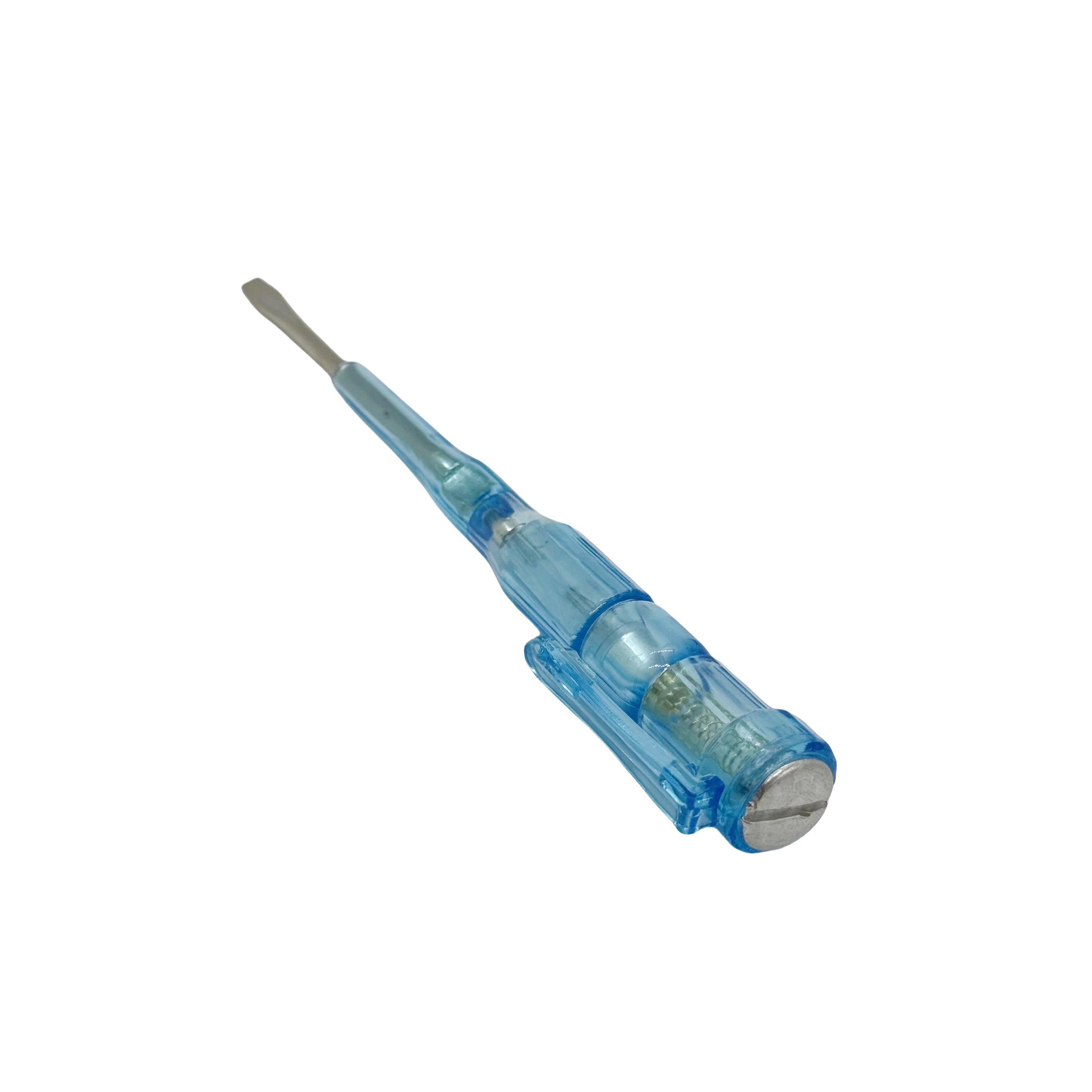 Factory stock 4.7inch 3mm flat head width electrically insulated plastic lightweight portable safety test pen screwdriver