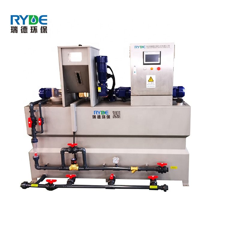 Domestic wastewater treatment automatic chemical polymer dosing system PAM dosing device