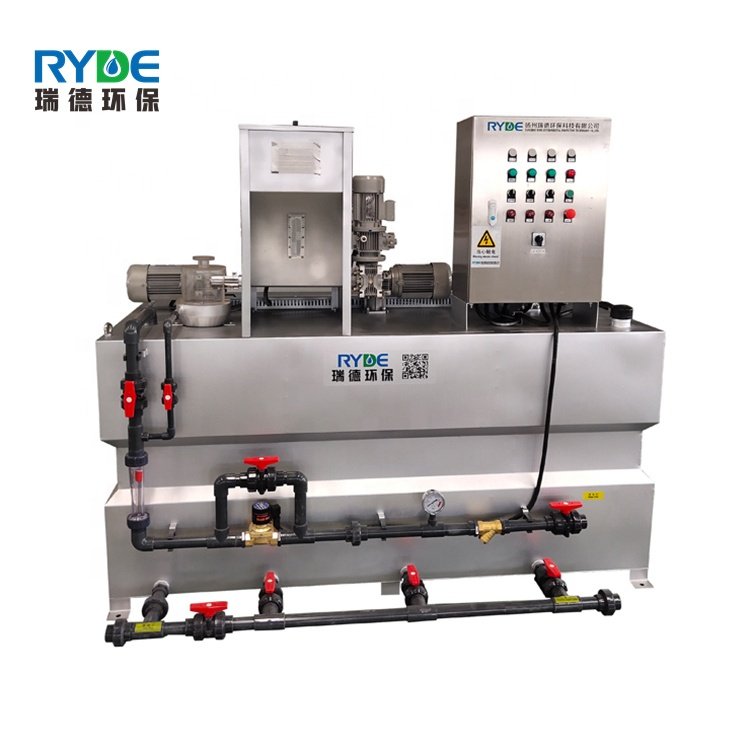 Domestic wastewater treatment automatic chemical polymer dosing system PAM dosing device