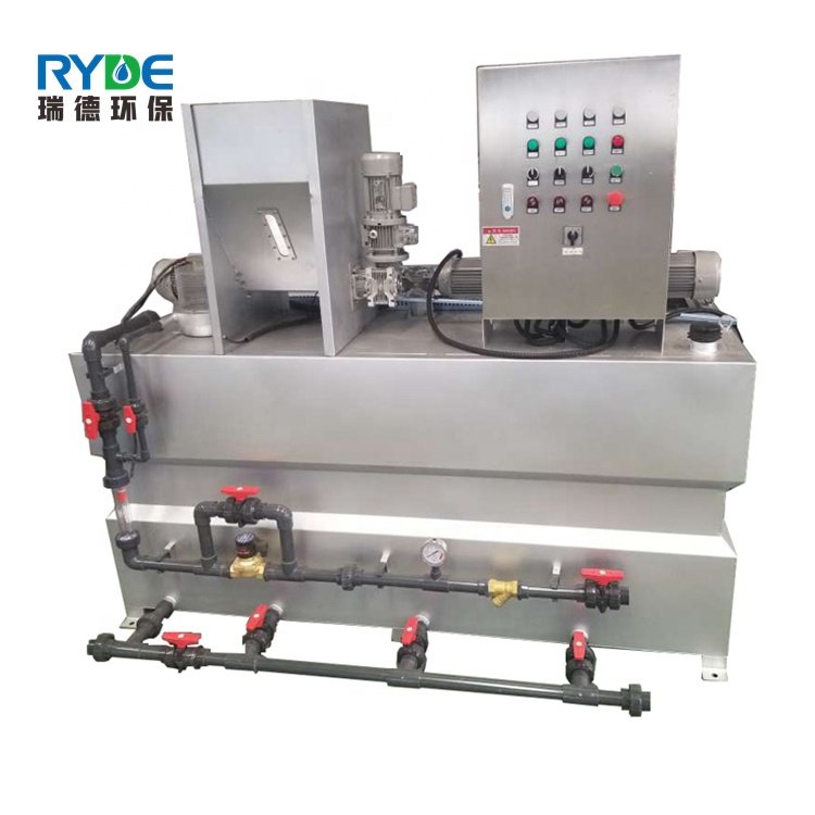 Domestic wastewater treatment automatic chemical polymer dosing system PAM dosing device