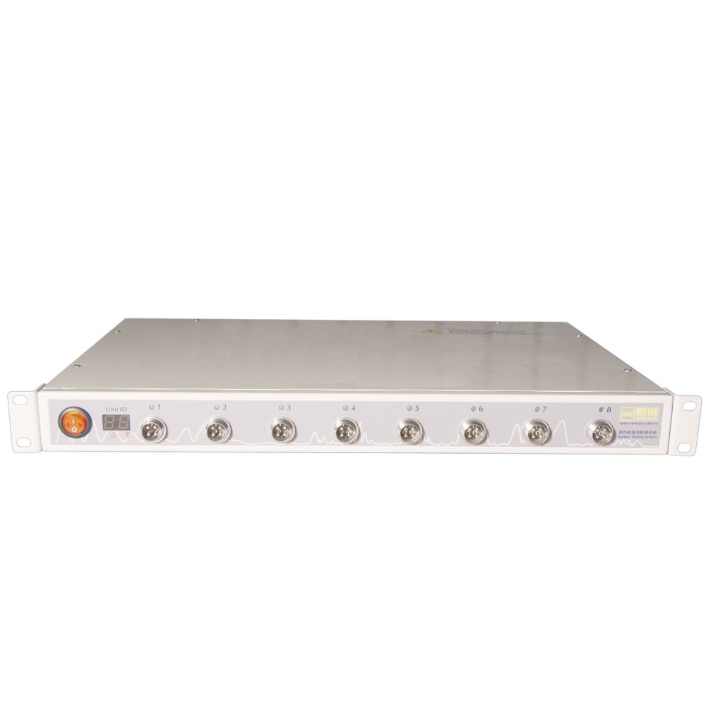 5V1mA 10mA 20mA 30mA 50mA 8 Channel Battery Tester Machine For Coin Cell Capacity Testing