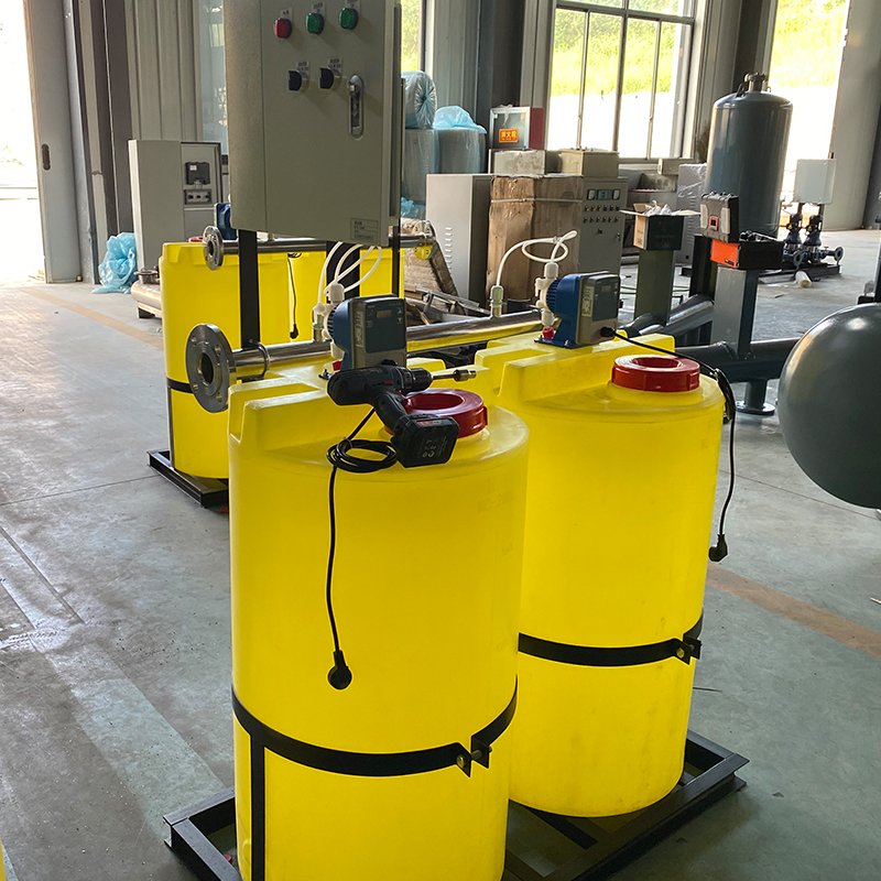 Automatic mixing polymer fertilizer chemical chlorine liquid powder dosing system for wastewater treatment plant
