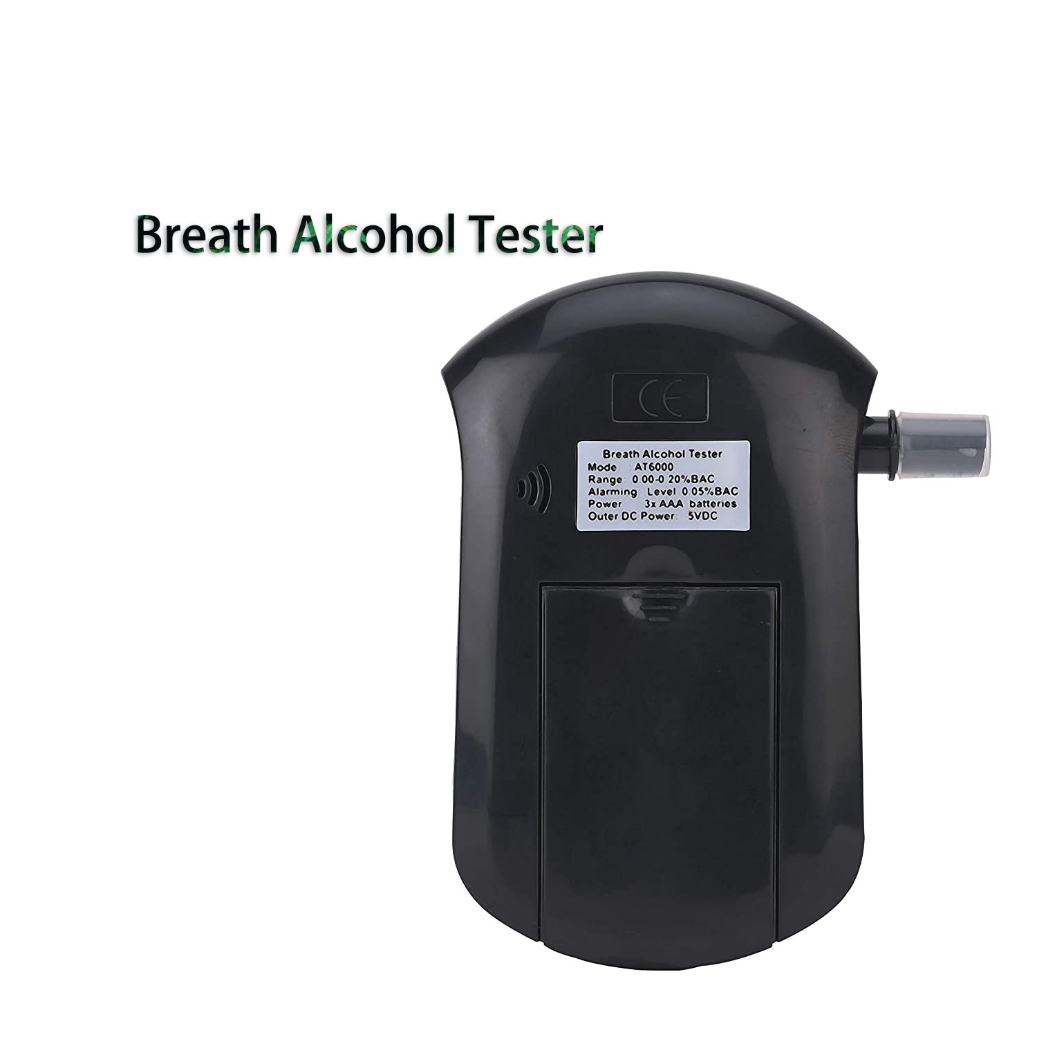 Tester Breathalyzer LCD Digital Alcohol Tester Disposable Breath Percentage Tester Drunken Driving Analyze