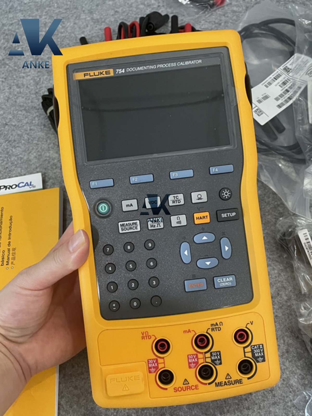 Fluke 754 Documenting Process Calibrator-HART