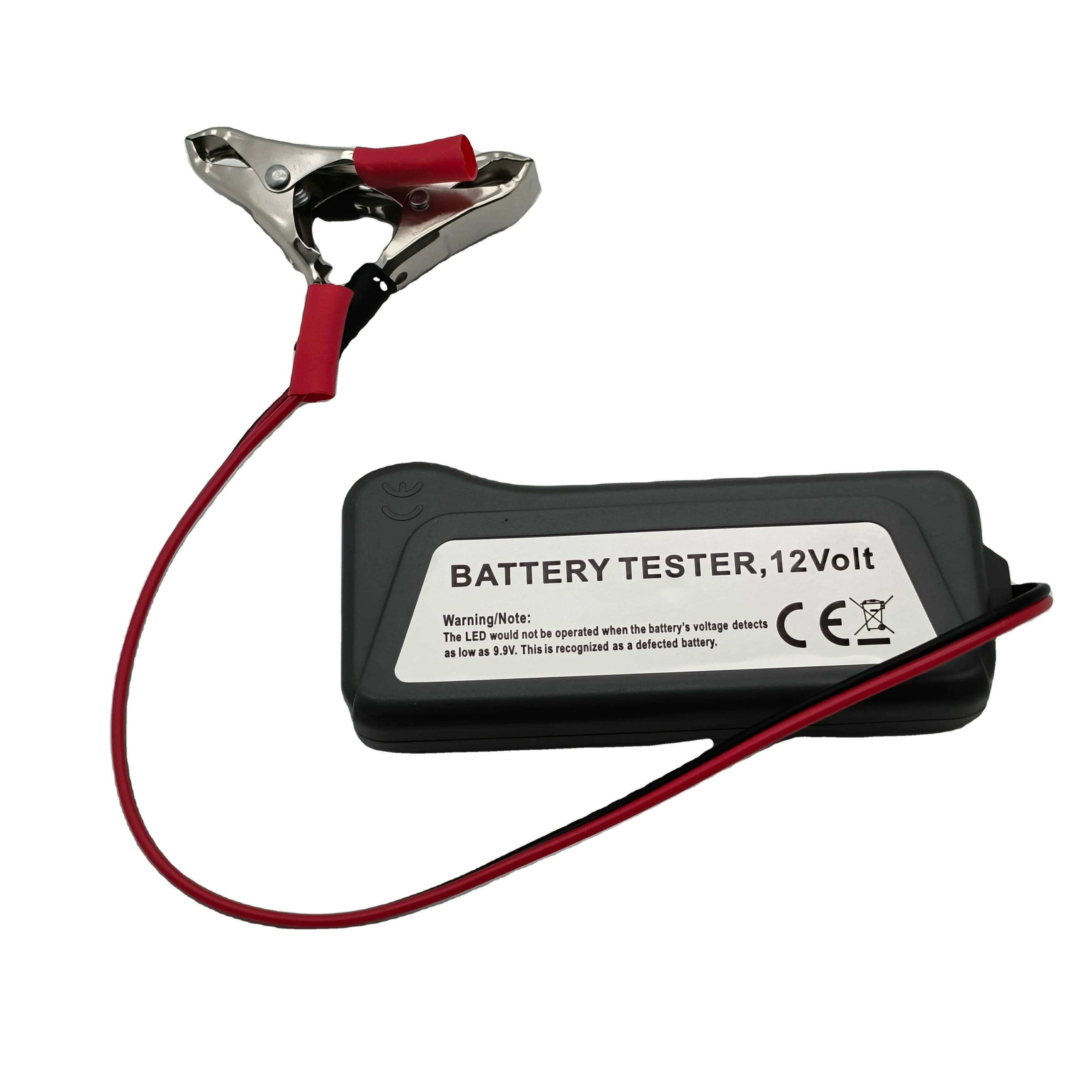 The 12V LED battery tester is suitable for detecting batteries in electric vehicles motorcycles cars and other vehicles