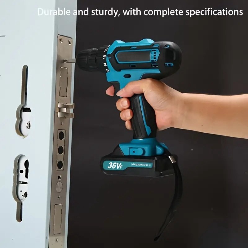 OEM Customized Brushless Electric Insulation Tester Drilling Pile Driving Ground Screw Driver Machine Motor Power Drill Tool Set