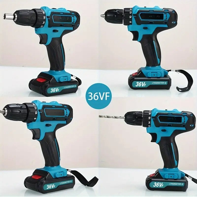 OEM Customized Brushless Electric Insulation Tester Drilling Pile Driving Ground Screw Driver Machine Motor Power Drill Tool Set