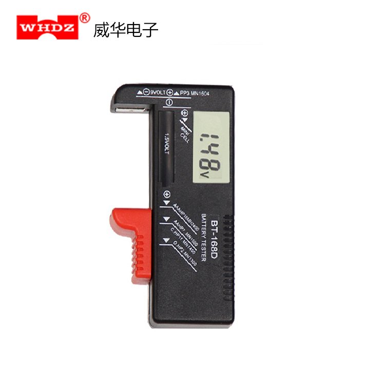 Battery Tester Factory direct sale LCD type digital display voltage tester BT168D