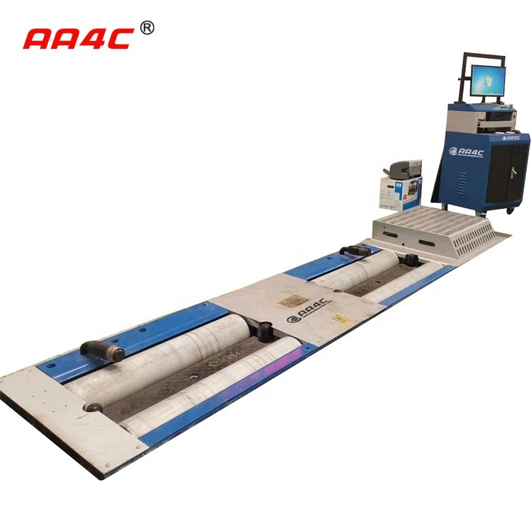 AA4C auto chassis dynamometer vehicle sideslip tester vehicle suspension performance tester vehicle test lane