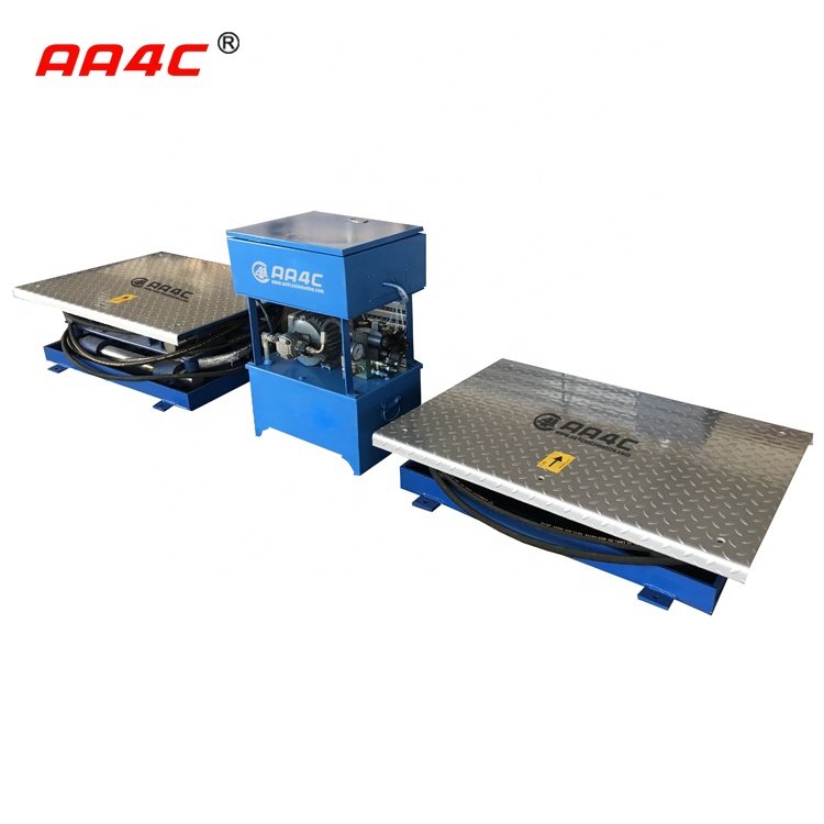 AA4C auto chassis dynamometer vehicle sideslip tester vehicle suspension performance tester vehicle test lane