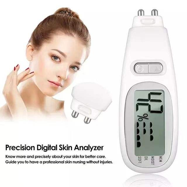 Home Use Household Portable Fast Test Body Care BIA Skin Facial Water Oil Percentage Softness Tester