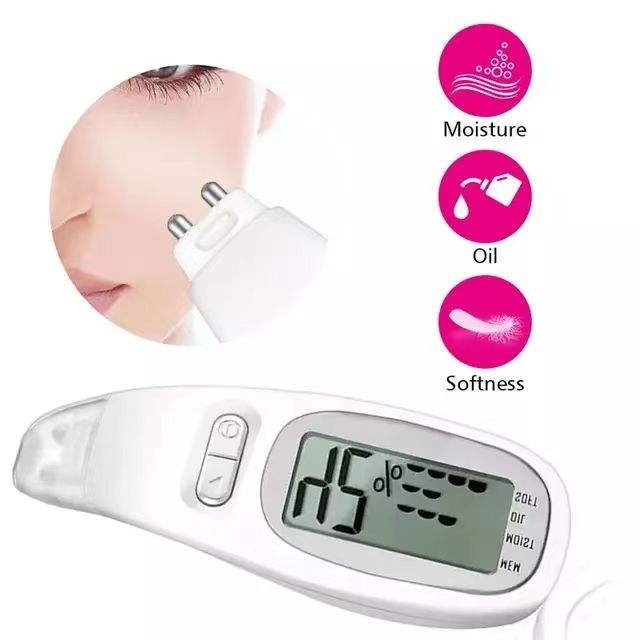 Home Use Household Portable Fast Test Body Care BIA Skin Facial Water Oil Percentage Softness Tester