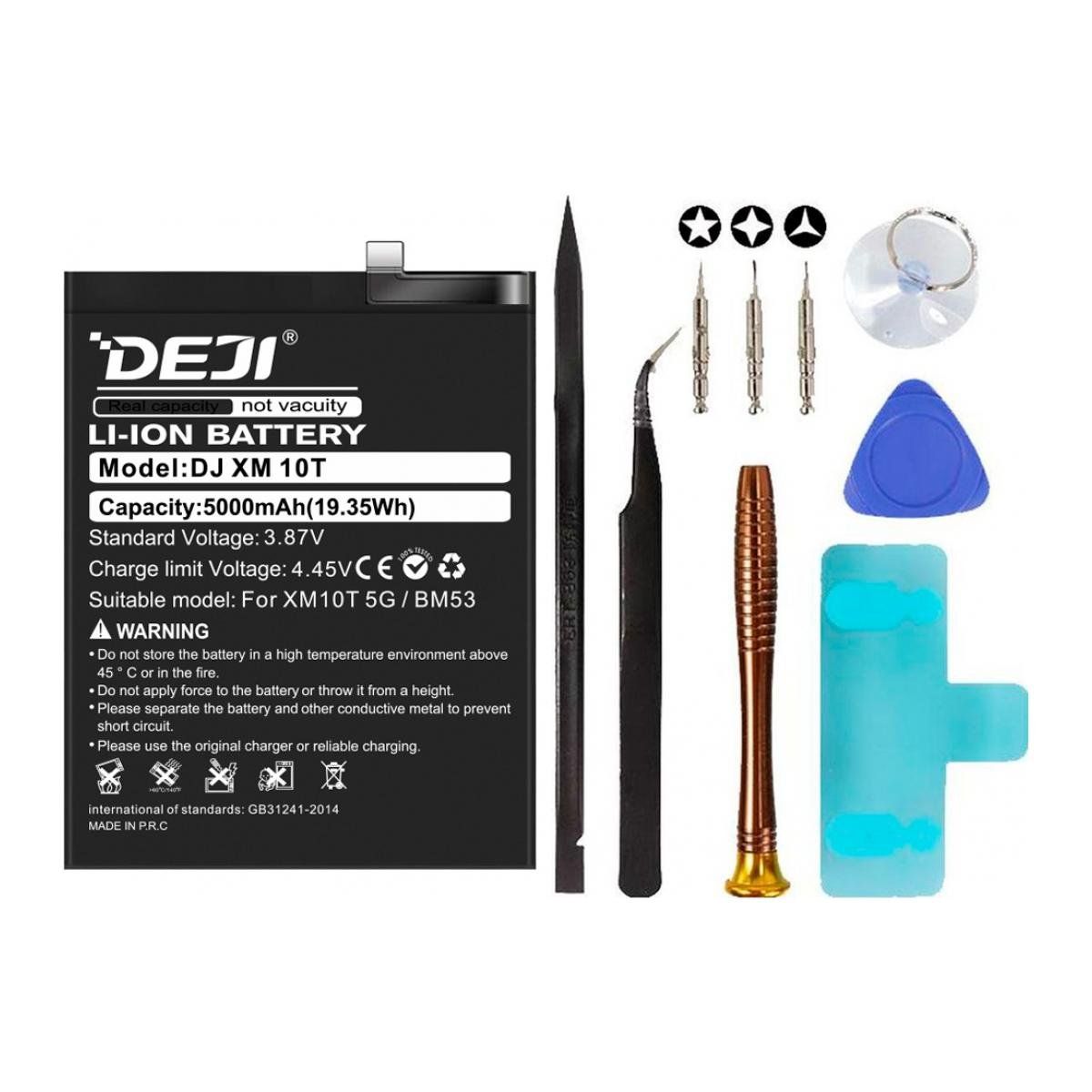DEJI good quality BM53 battery for Xiaomi Mi 10T 5G Pro Redmi K30S ultra 5G wholesale cell phone batteries