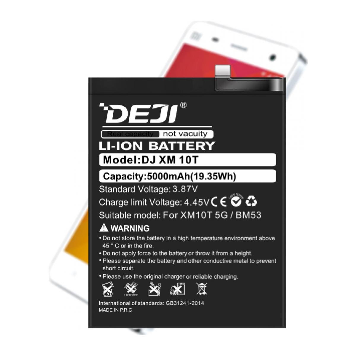 DEJI good quality BM53 battery for Xiaomi Mi 10T 5G Pro Redmi K30S ultra 5G wholesale cell phone batteries