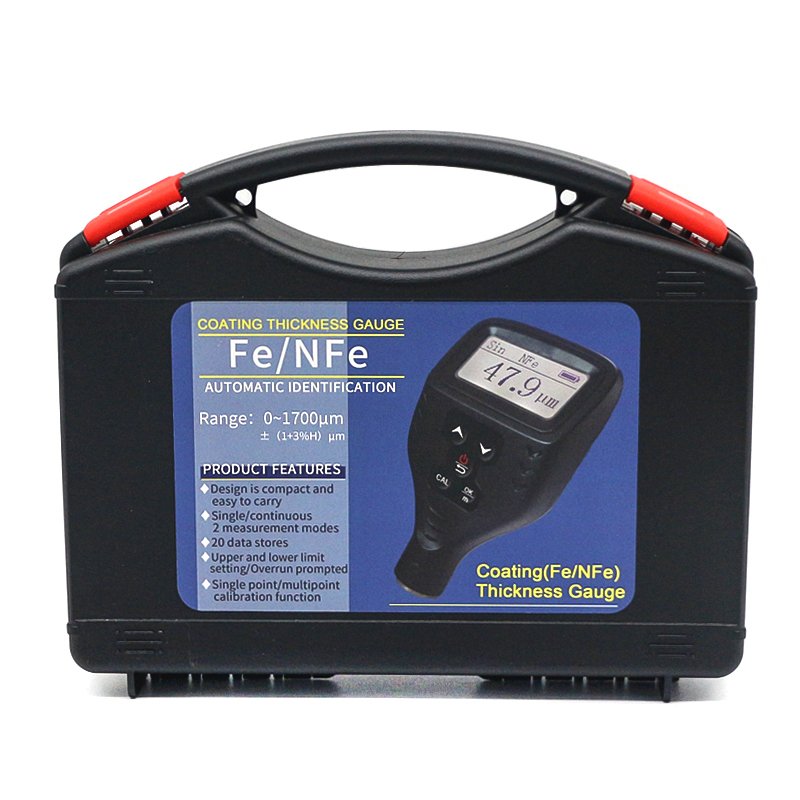TM221 Digital Automotive Paint Thickness Gauge Paint Film Thickness Detector High Precision Paint Coating Thickness Detection