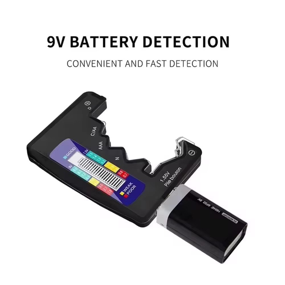 BT-886 Digital LCD Battery Tester Load Tester and Quantity Detector Displaying Battery Voltage Measuring Device