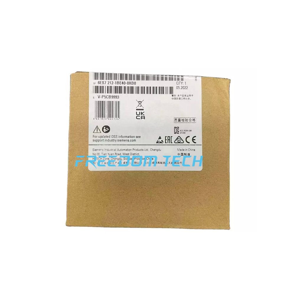 New high quality S7 1200 Original SIMATIC S7-1200 CPU 1212C PLC & PAC Controller Module with ACDCReal 6ES7212-1BE40-0XB0