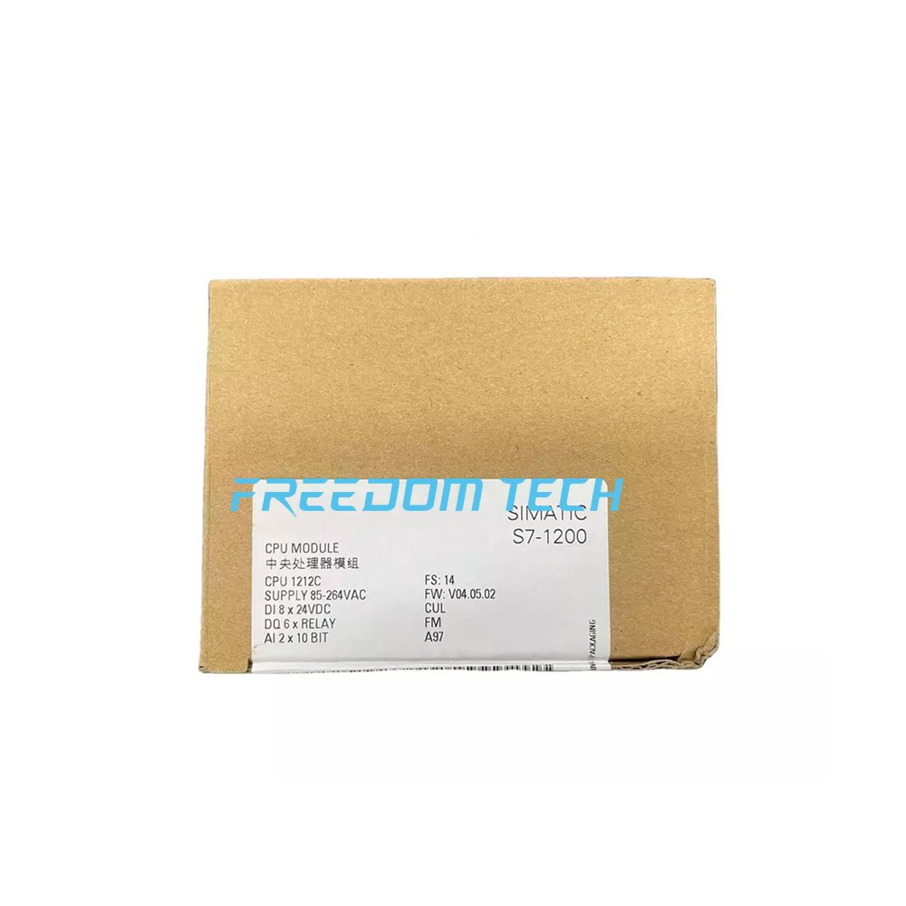New high quality S7 1200 Original SIMATIC S7-1200 CPU 1212C PLC & PAC Controller Module with ACDCReal 6ES7212-1BE40-0XB0