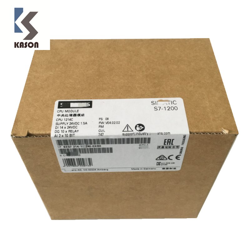 S7-1200 CPU 1214C PLC 6ES7214-1AG40-0XB0 6ES7214-1HG40-0XB0 6ES72141AG400XB0 6ES7214-1AG40-OXBO 6ES7 214-1AG40-0XB0