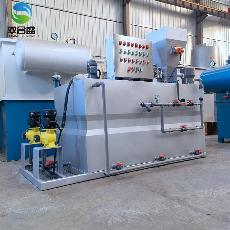 Chemical Flocculant Dosing Machine Factory PAC PAM NaOH Quality Water Treatment Auto Dosing Machine Integrated Dosing Machine