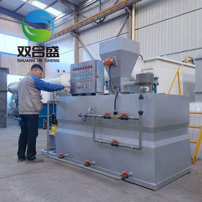 Chemical Flocculant Dosing Machine Factory PAC PAM NaOH Quality Water Treatment Auto Dosing Machine Integrated Dosing Machine