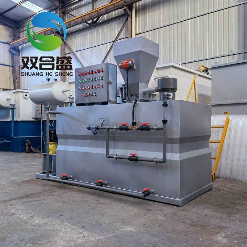 Chemical Flocculant Dosing Machine Factory PAC PAM NaOH Quality Water Treatment Auto Dosing Machine Integrated Dosing Machine