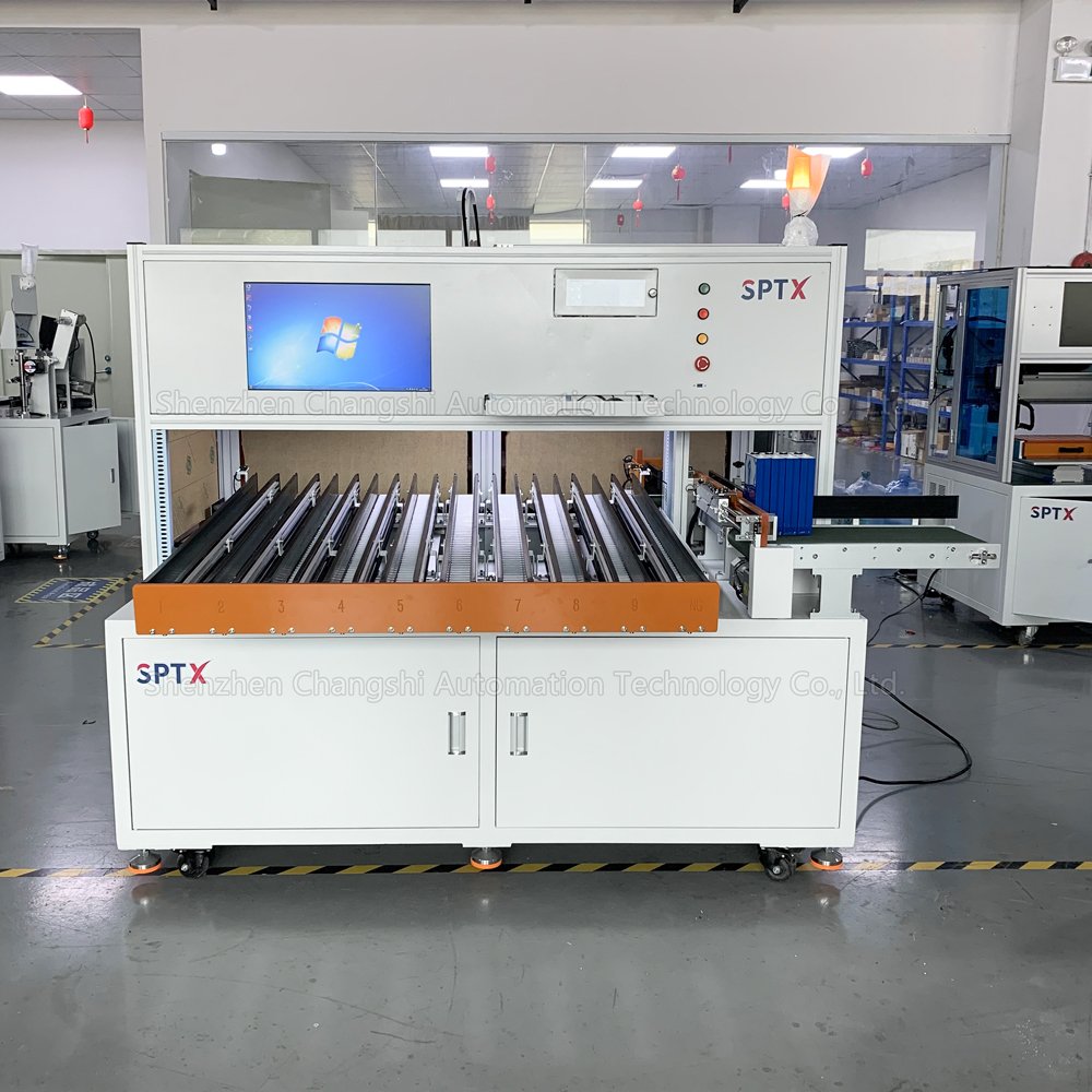 Square LFP Lithium Cell OCV Sorting and Testing Machine Sorter Tester Equipment for Prismatic Lithium Battery Production