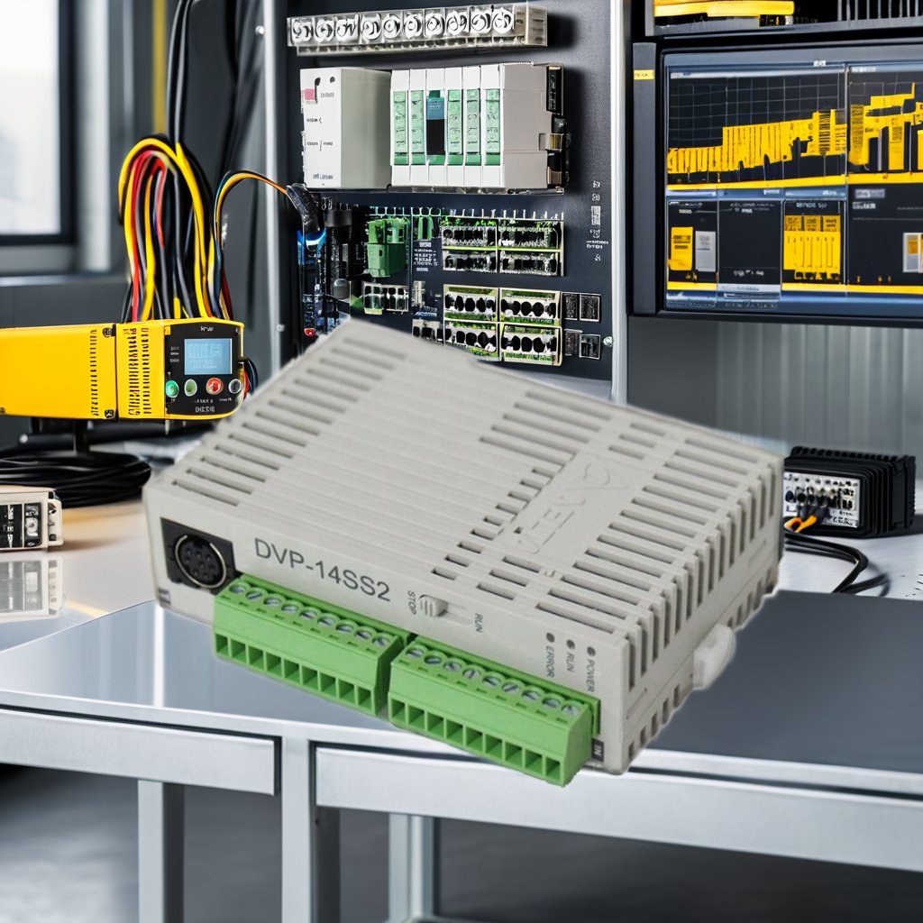 Delta DVP14SS2 Series 14-Point CPU Module New Original PLC & PAC Controller Dedicated Controller Model DVP14SS211T/R