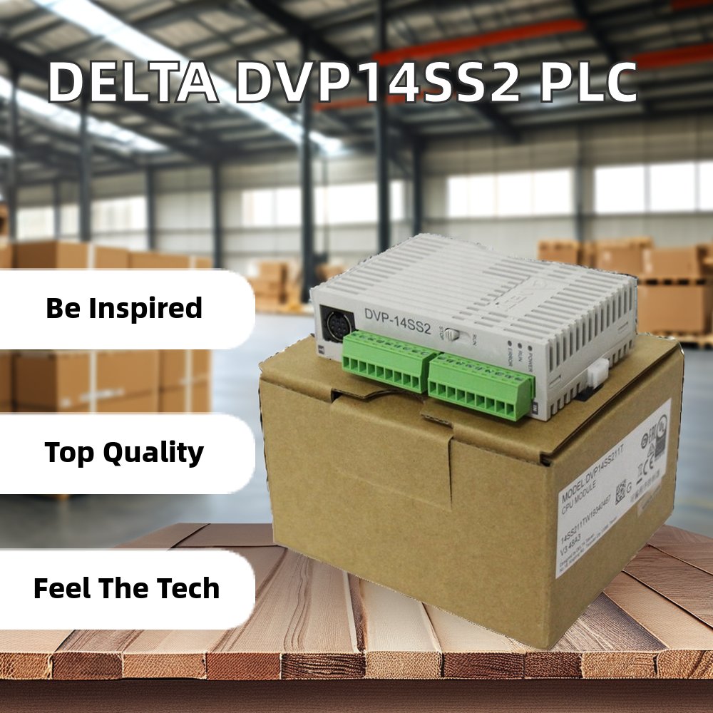 Delta DVP14SS2 Series 14-Point CPU Module New Original PLC & PAC Controller Dedicated Controller Model DVP14SS211T/R
