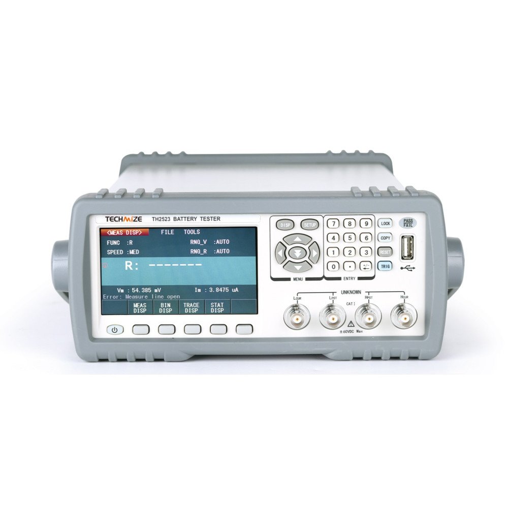 TH2523 Battery Tester Internal Resistance Meter 100uV-65V AC Resistance Measurement