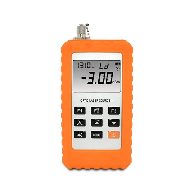 Fiber Optic Cable Tester Checker Test Tool Fiber Optical Power Meter with Light Source TQ2XX for CCTV Communication Engineering