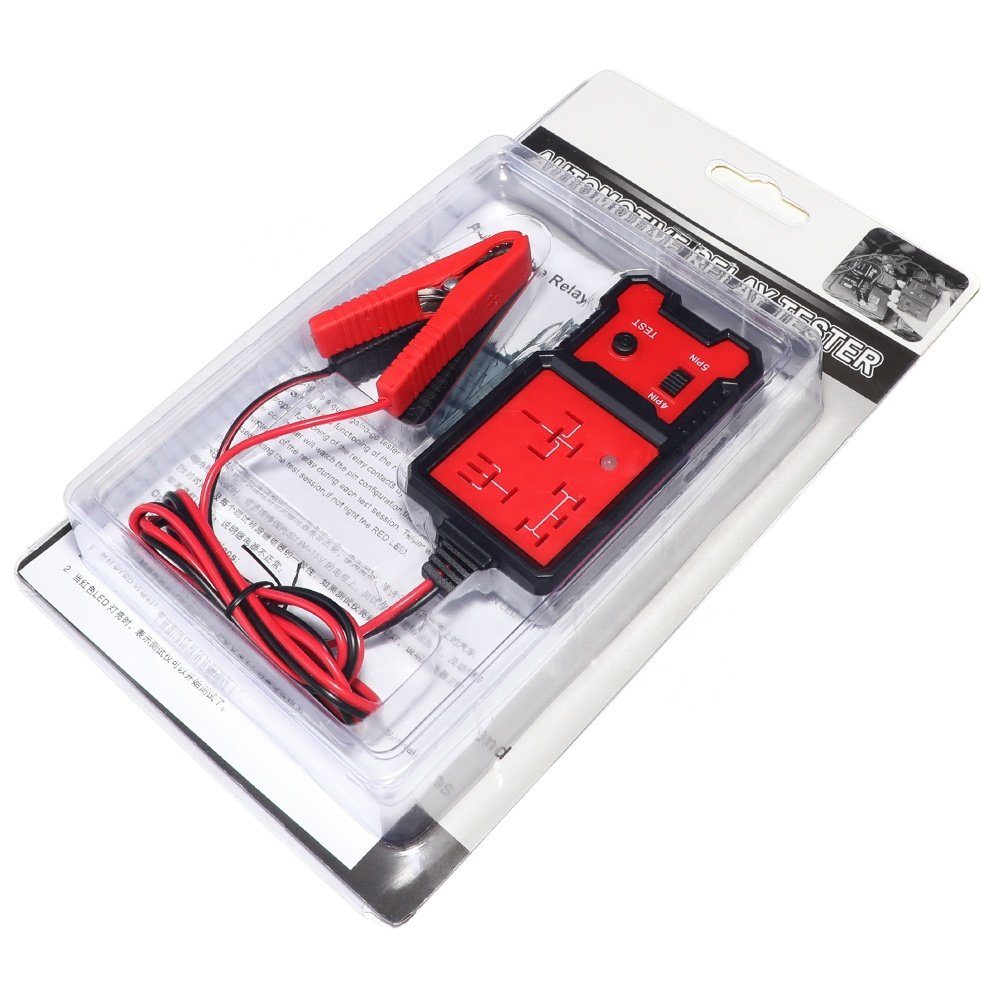 Car Relay Tester 12V Electronic Automotive Relay Tester Universal For Auto Battery Checker Alternator Analyzer Diagnostic Tool
