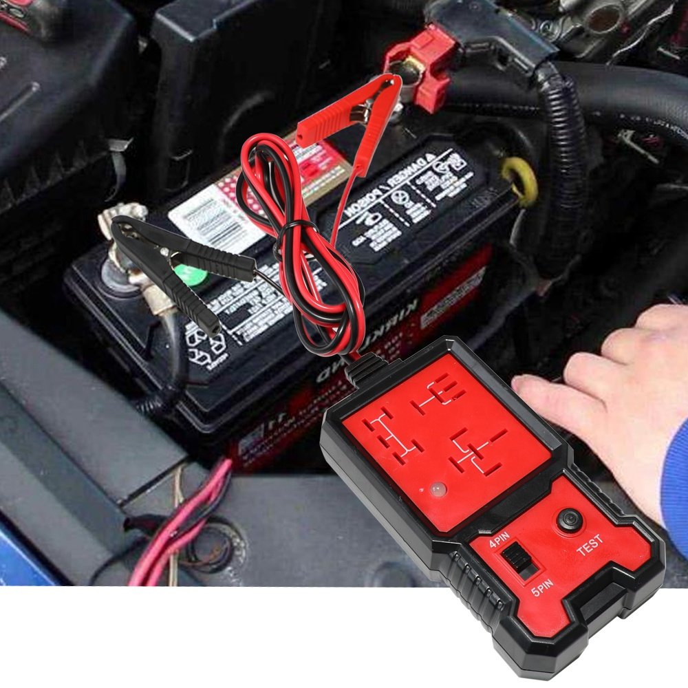 Car Relay Tester 12V Electronic Automotive Relay Tester Universal For Auto Battery Checker Alternator Analyzer Diagnostic Tool