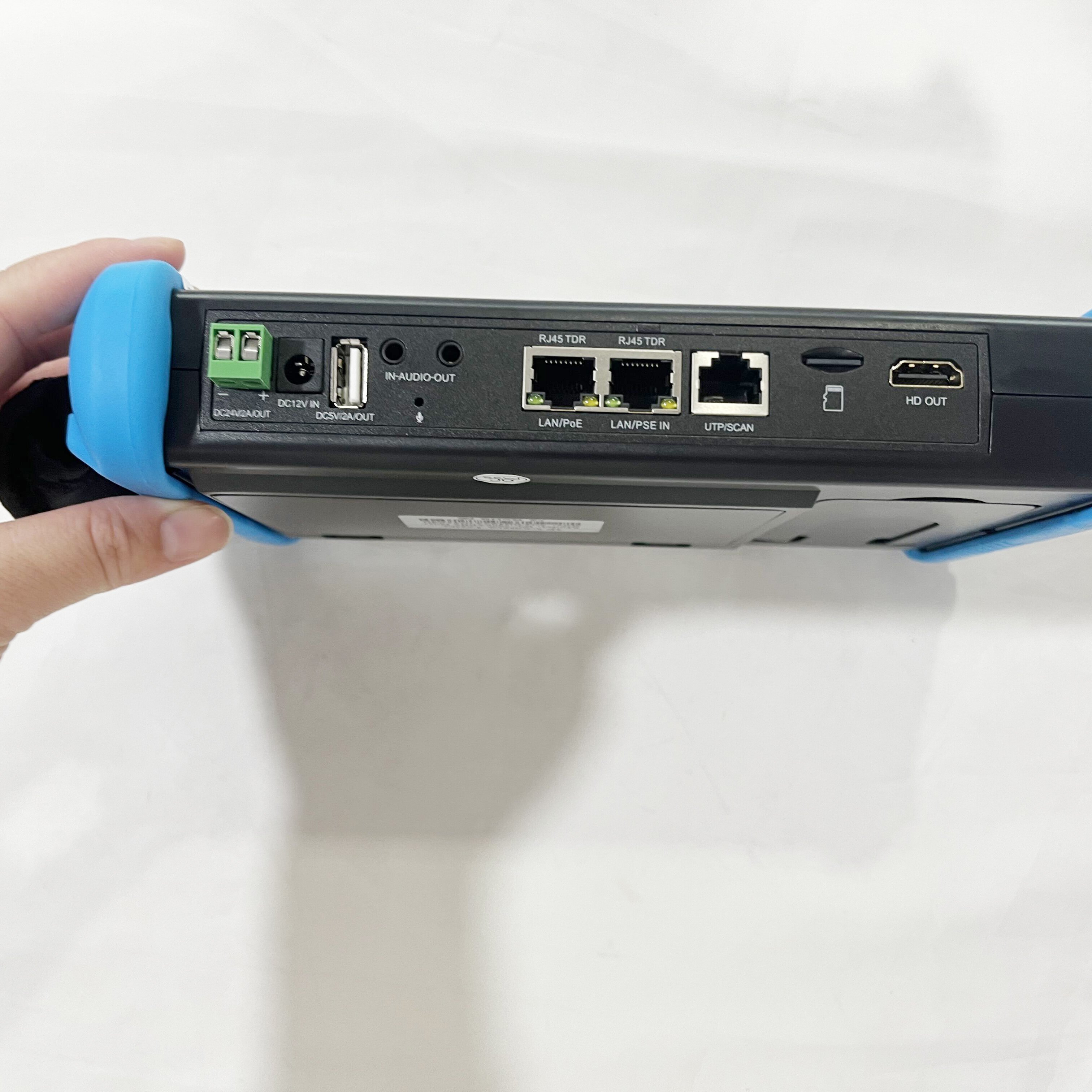 IPC9800 pro IPC CCTV test monitor 8MP AHD TVI CVI Tester Plus H.265 4K Video display tester monitor IP camera tester