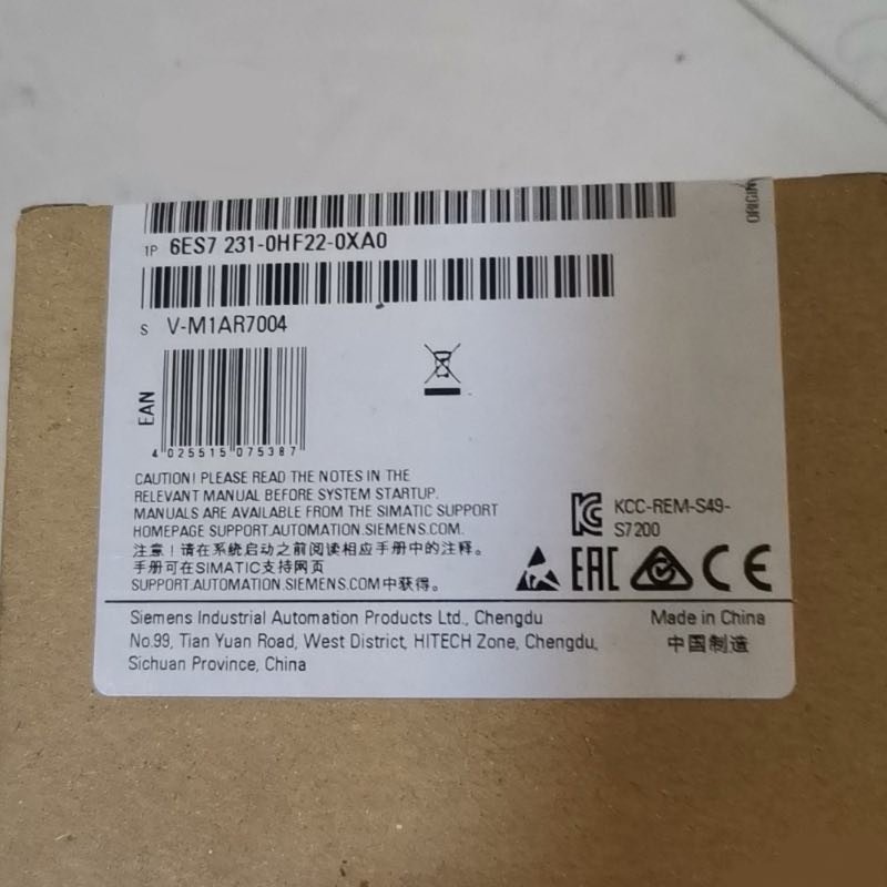 6ES7231-0HF22-0XA0 SIMATIC S7-200 plc pac dedicated controllers programming controller controller modules