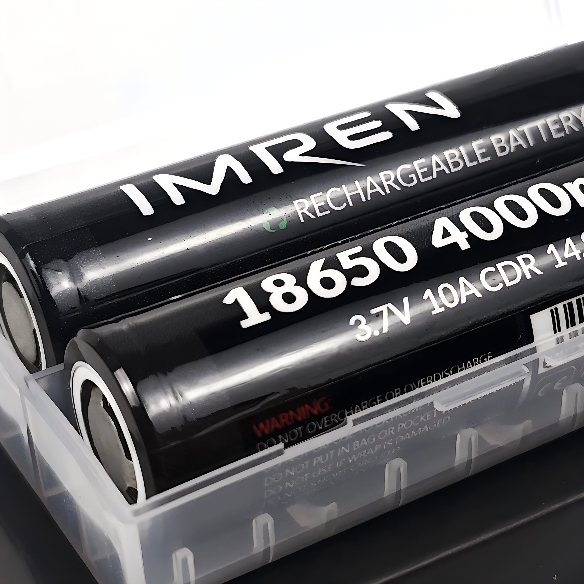 IMREN 10A 18650 3.7V Battery 4000mah 3.7v 18650 Cell Li lon Battery 18650 Lithium Rechargeable Battery For Flashlight