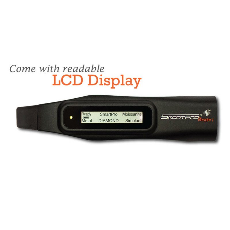 SmartPro Reader 1 Best 3 in 1 lcd 0.01ct handheld cubic zirconia lab grown simulant diamond and moissanite tester pen