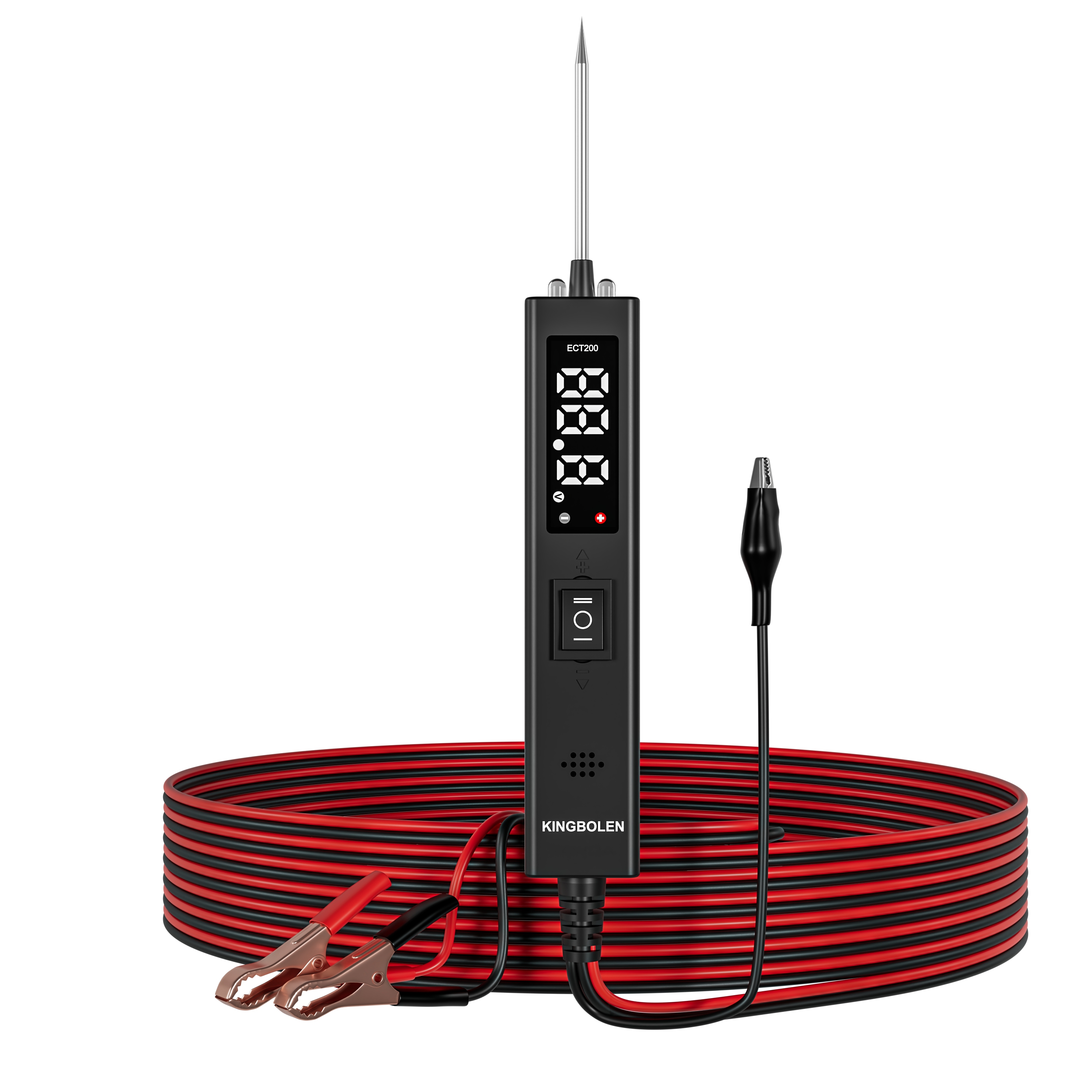 Kingbolen ECT200 Car Circuit Tester 8V-32V Battery Tester Automotive Power Probe Kit Electrical System Test